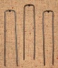 Broches métalliques en U